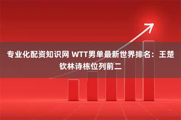 专业化配资知识网 WTT男单最新世界排名：王楚钦林诗栋位列前二